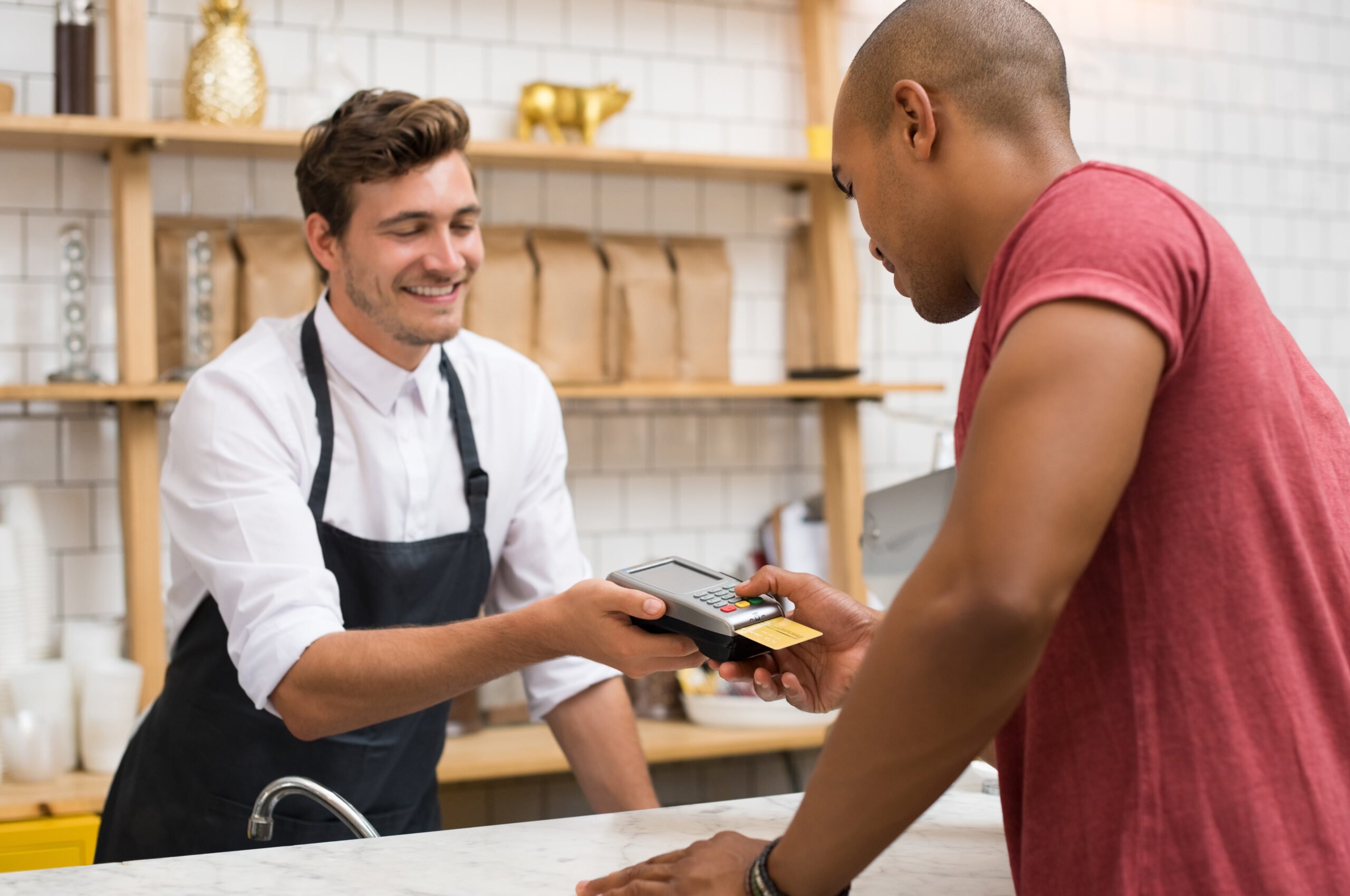 Paying at the Store